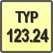 Piktogram - Typ: 123.24